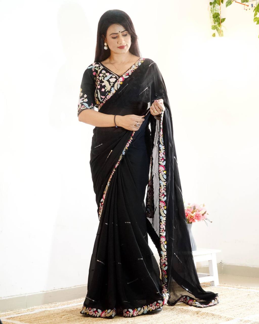 Chiffon Saree