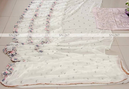 Georgette Saree