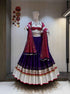 Purple & White Chaniya Choli with Heavy Vintage Work Dupatta