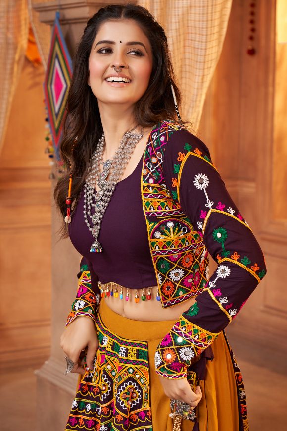 Beautiful Designer Navratri Koti Style Special Chaniya Choli