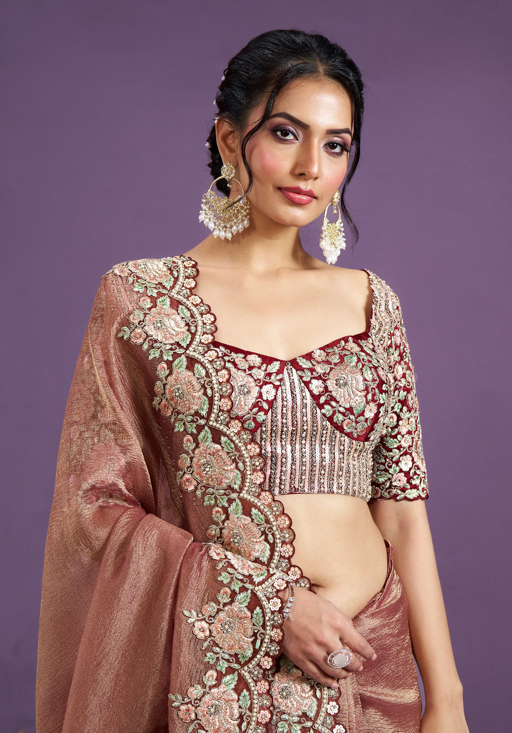 Satin Silk Saree