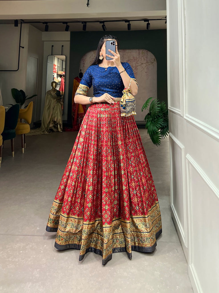 Patola Print Lehenga Choli