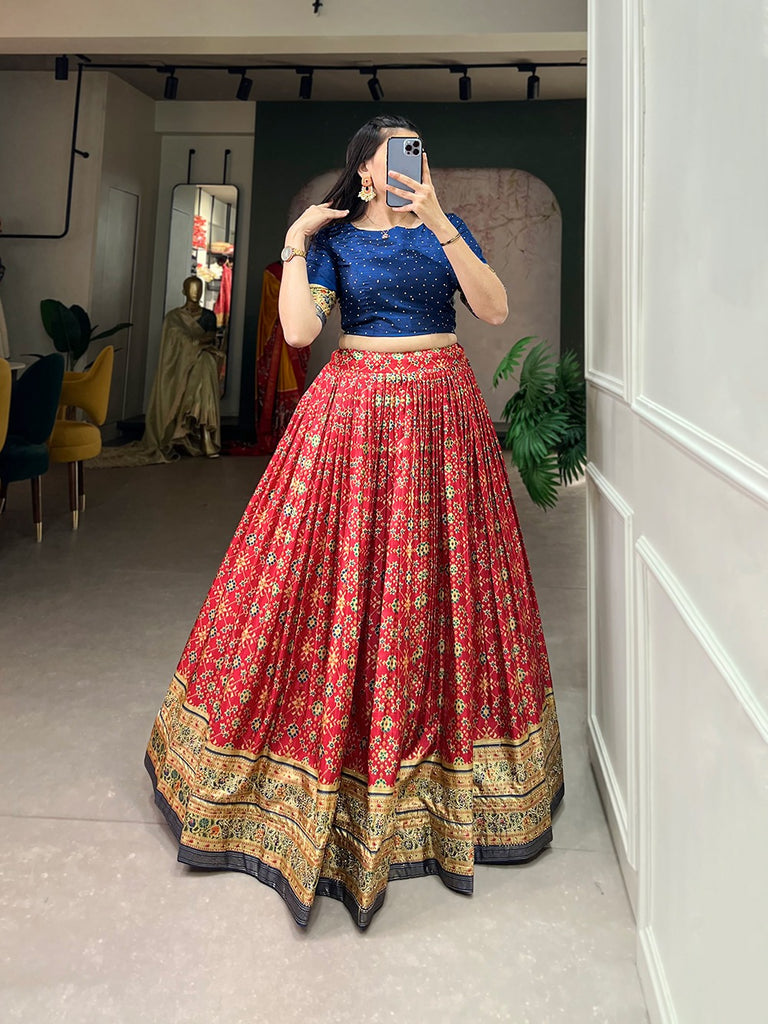 Patola Print Lehenga Choli