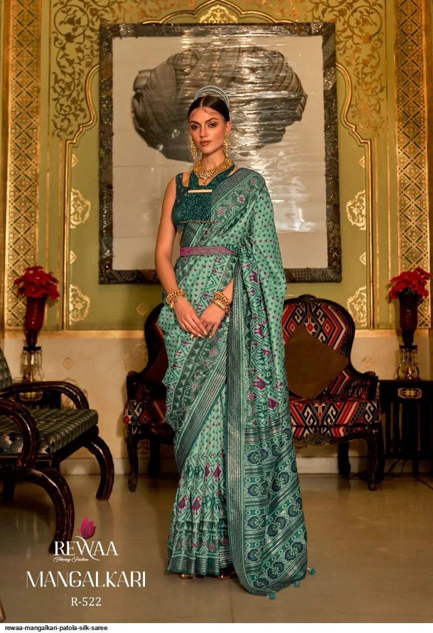 Rewaa Mangalkari Patola Silk Saree (1595x12)