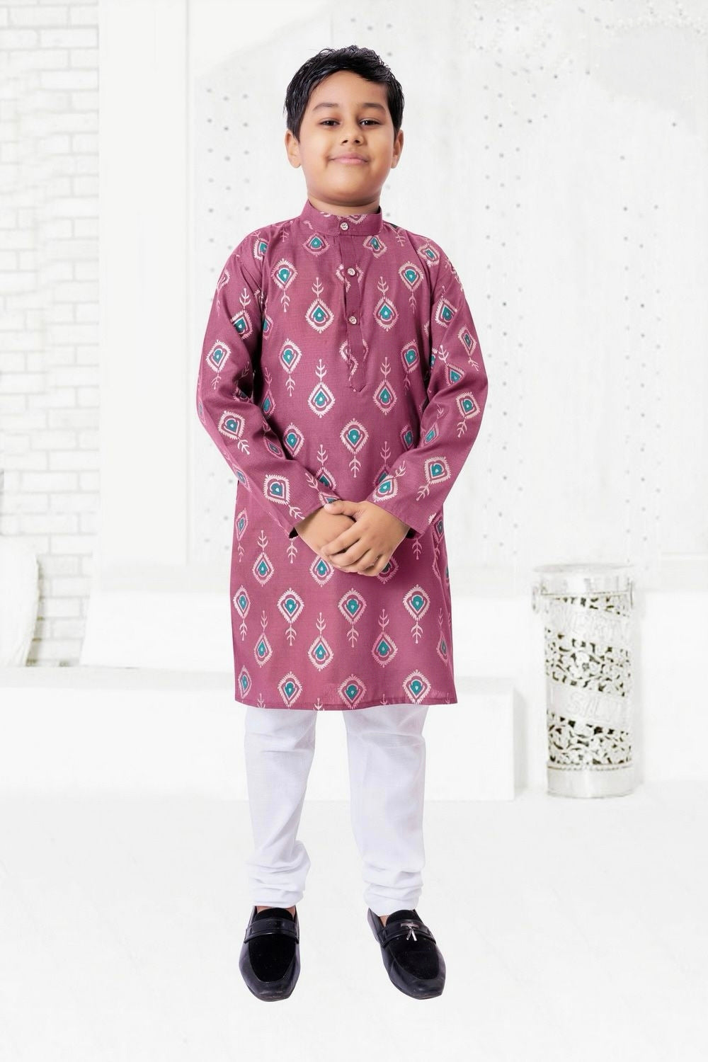 Party Wear Father and Son Combo Kurta Pyjama