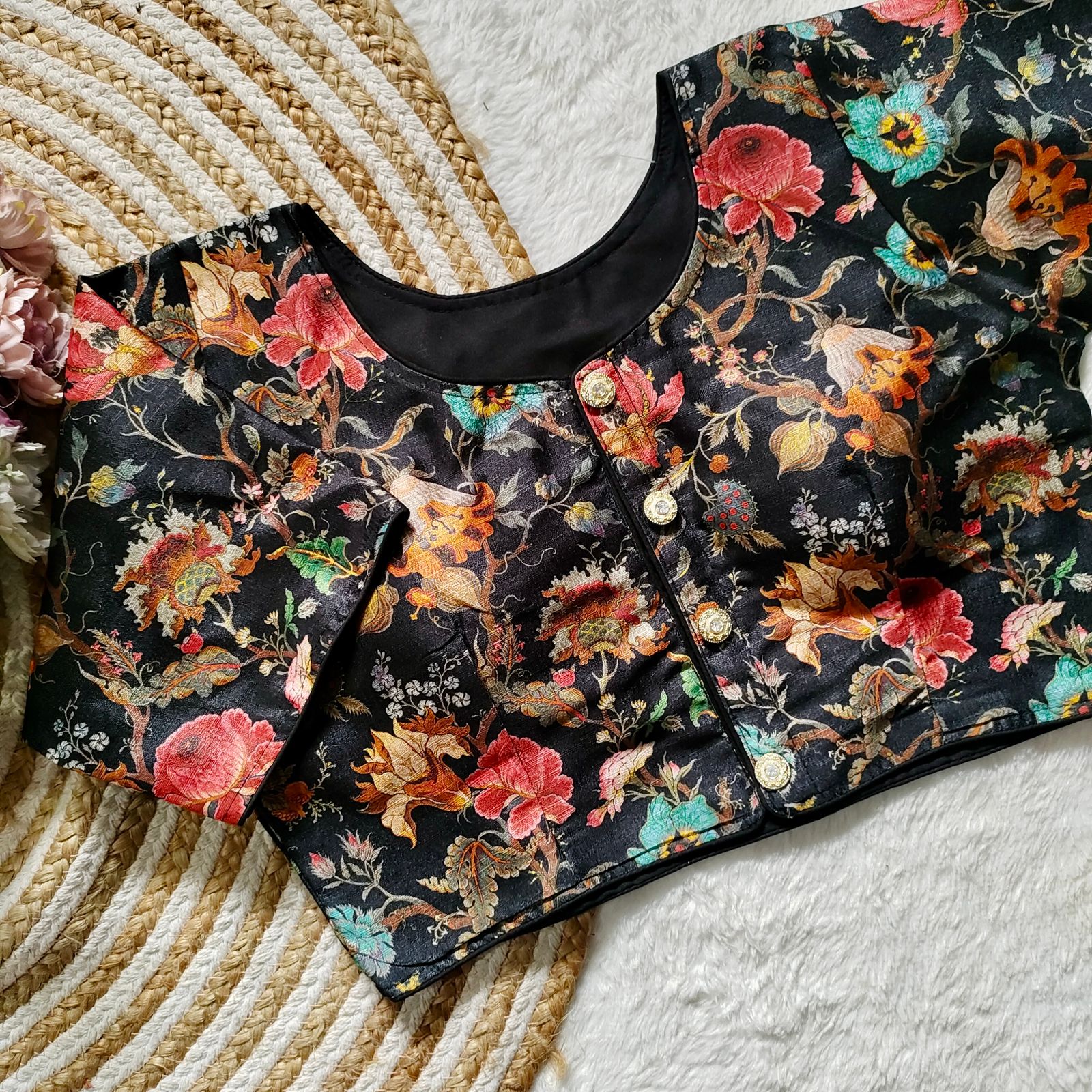 Beautiful Designer Decent Print Blouse