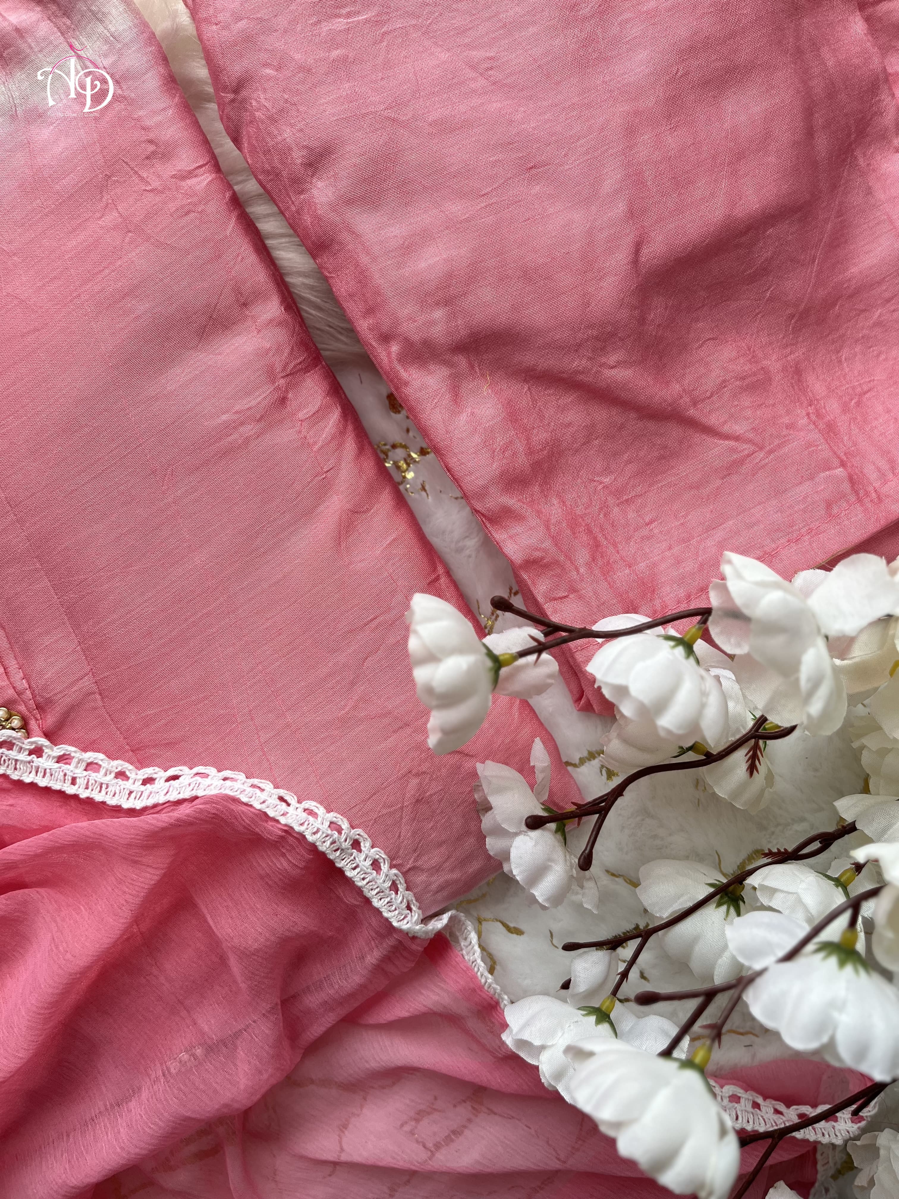 Beautiful Party Wear Pure Chanderi Silk Suit With Dupatta