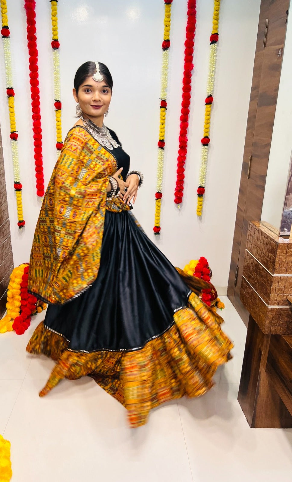 Navratri Special Traditional Looks For Lehenga choli Dno 7056