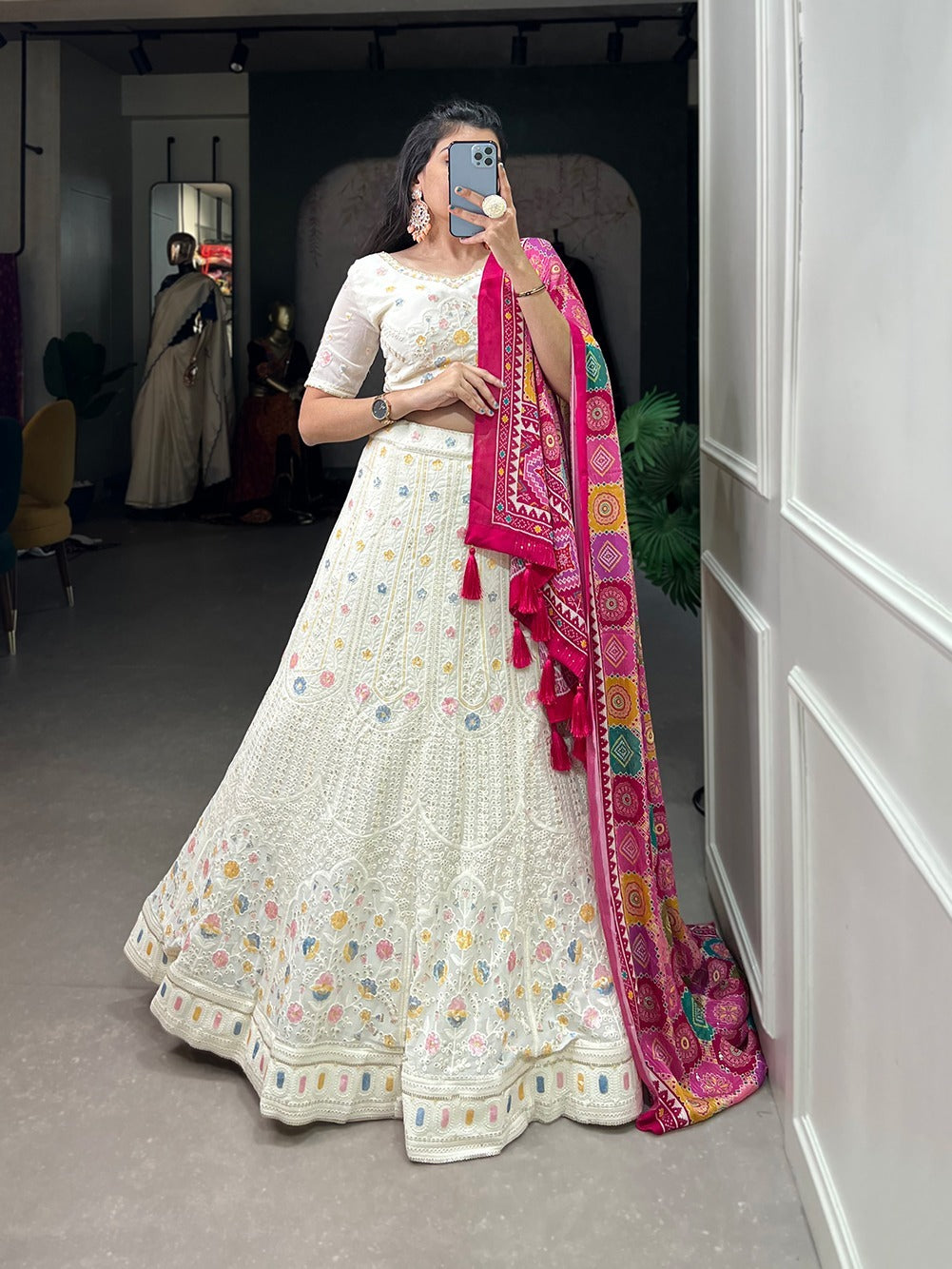 Navratri Special Traditional Looks For Lehenga choli Dno 1802