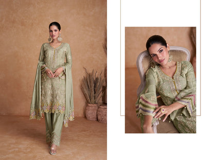 Beautiful Designer Occasion Wear Latest Anarkali Style Salwar Suit