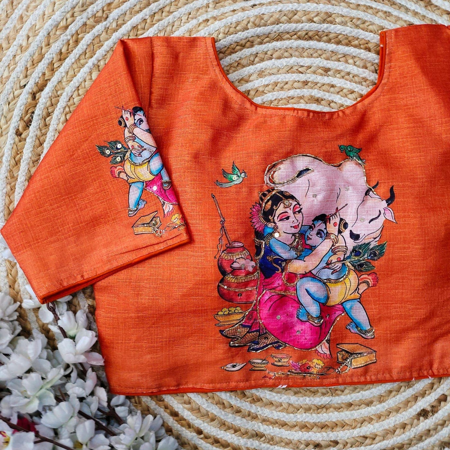 Beautiful Handcrafted all over Blouse - Anant Exports