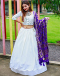 Party Wear Cotton Lehenga Choli