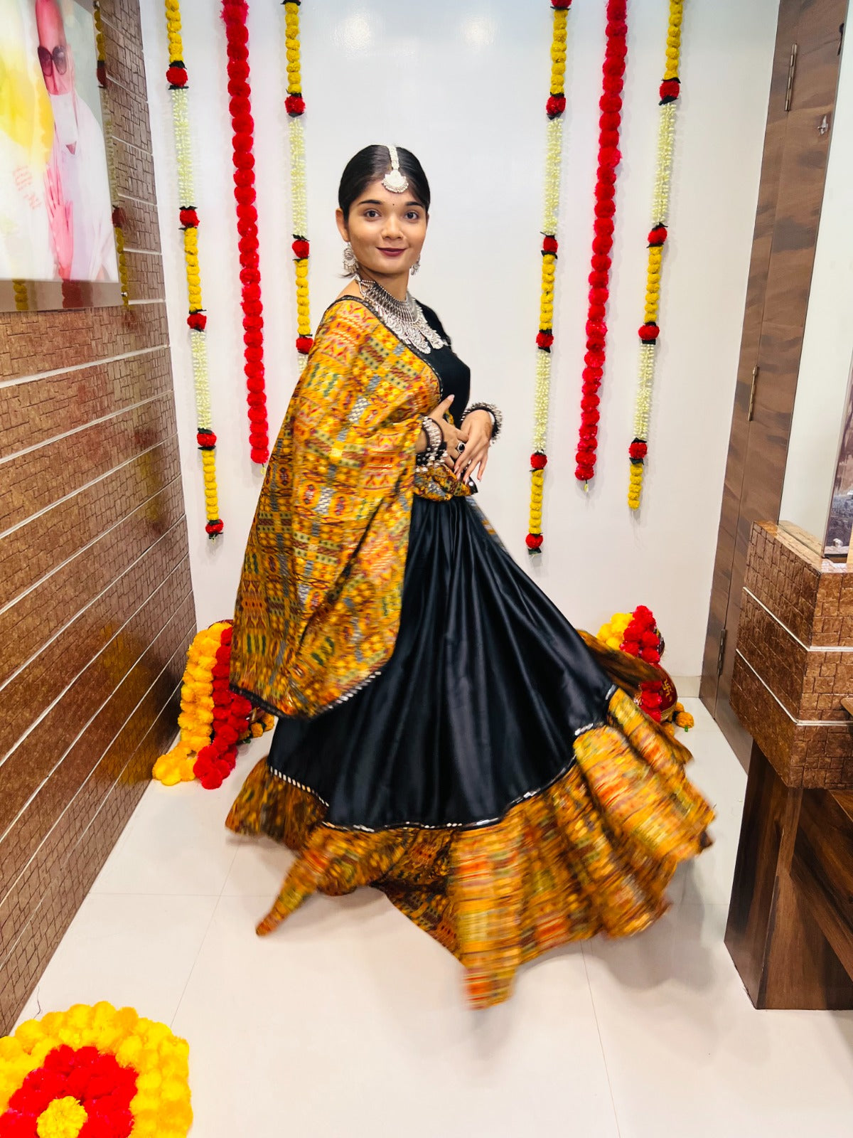 Navratri Special Traditional Looks For Lehenga choli Dno 7056