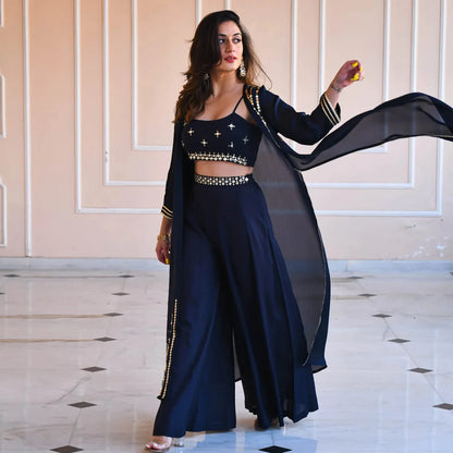 Designer Ethnic Wear Sharara Suit