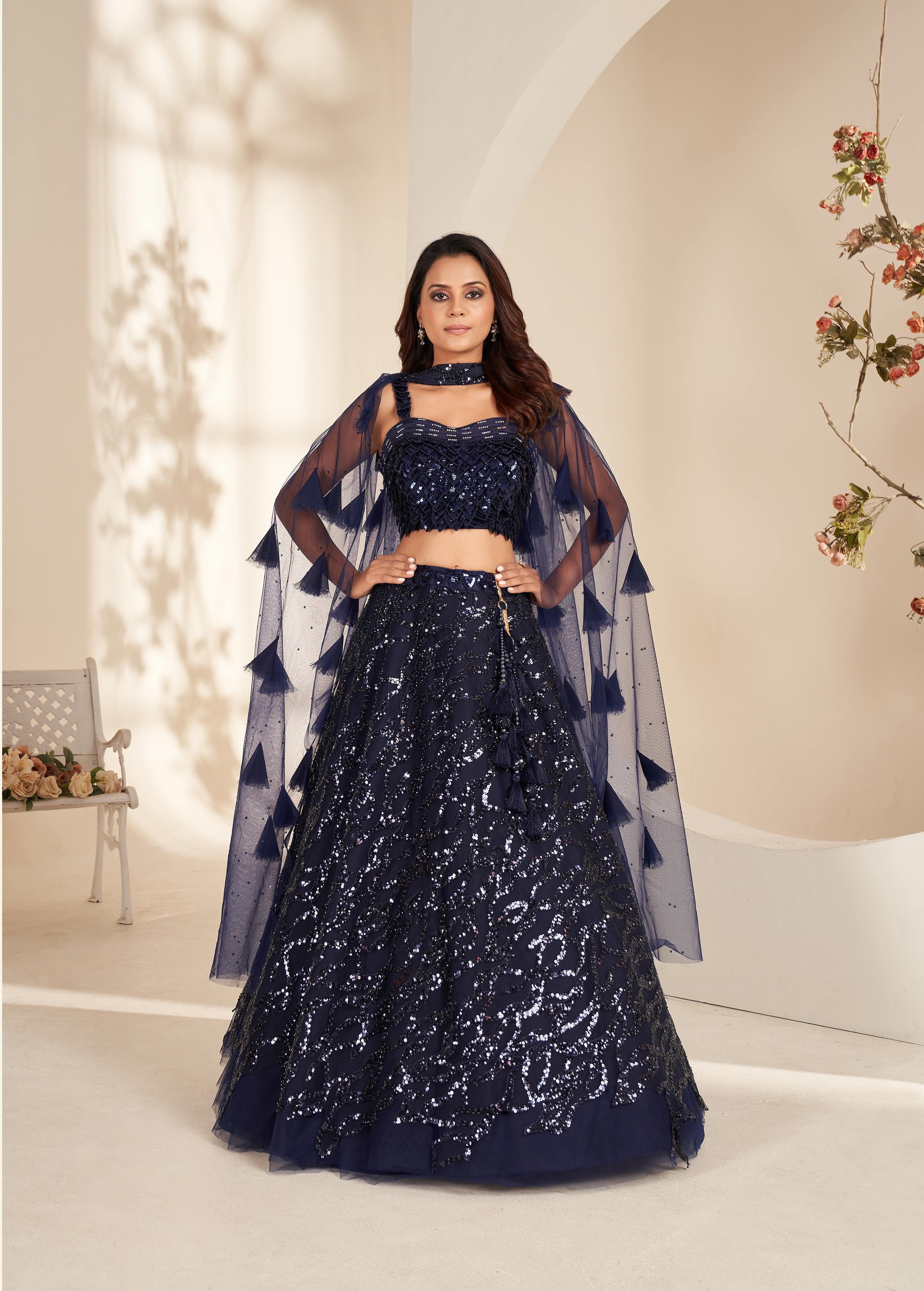 Beautiful Designer Occasion Wear Latest Handwork Lehenga Choli