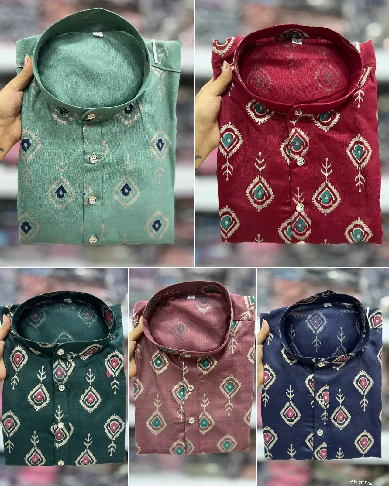 Party Wear Father and Son Combo Kurta Pyjama - Anant Exports