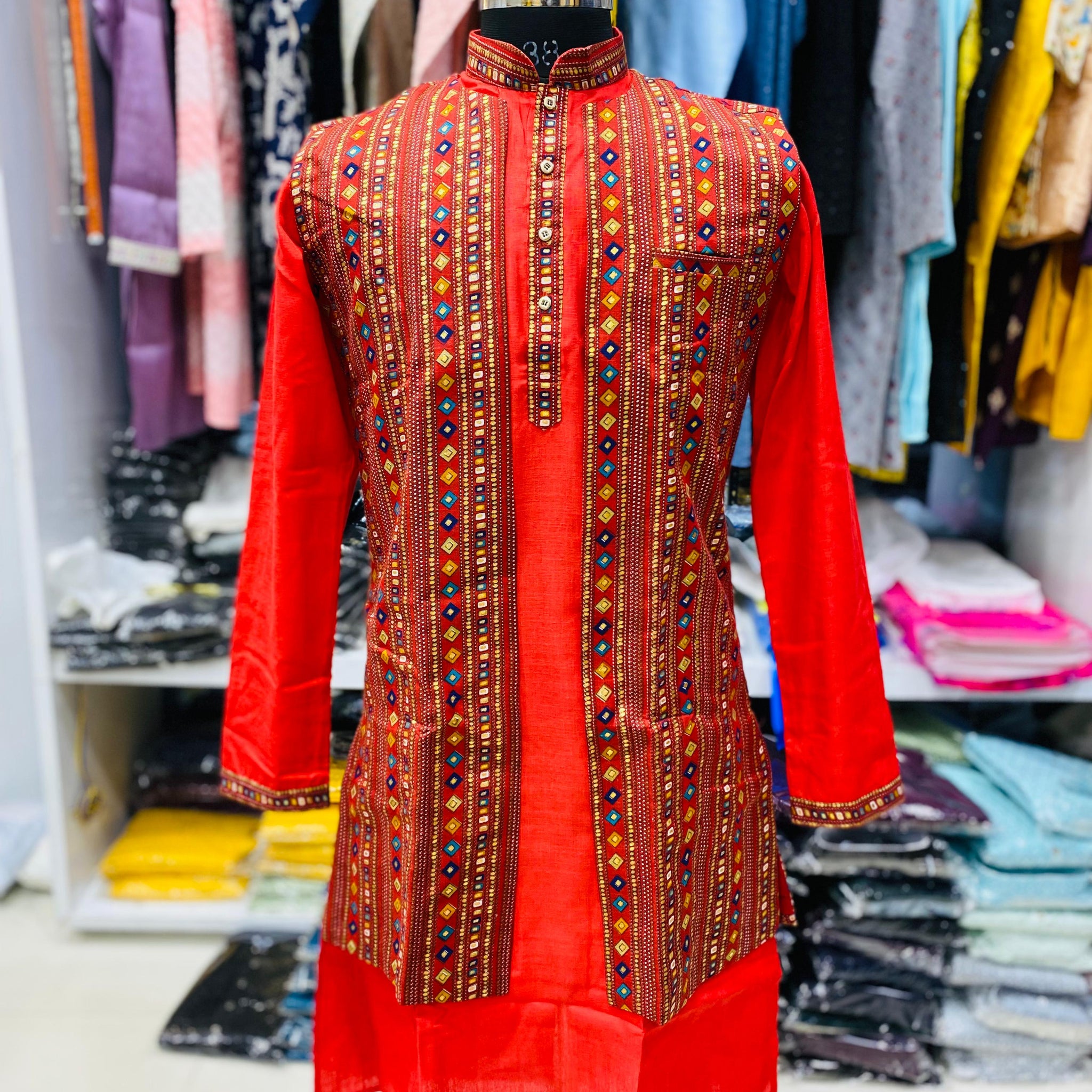INDO WESTERN STYLE KURTA FOR MEN'S