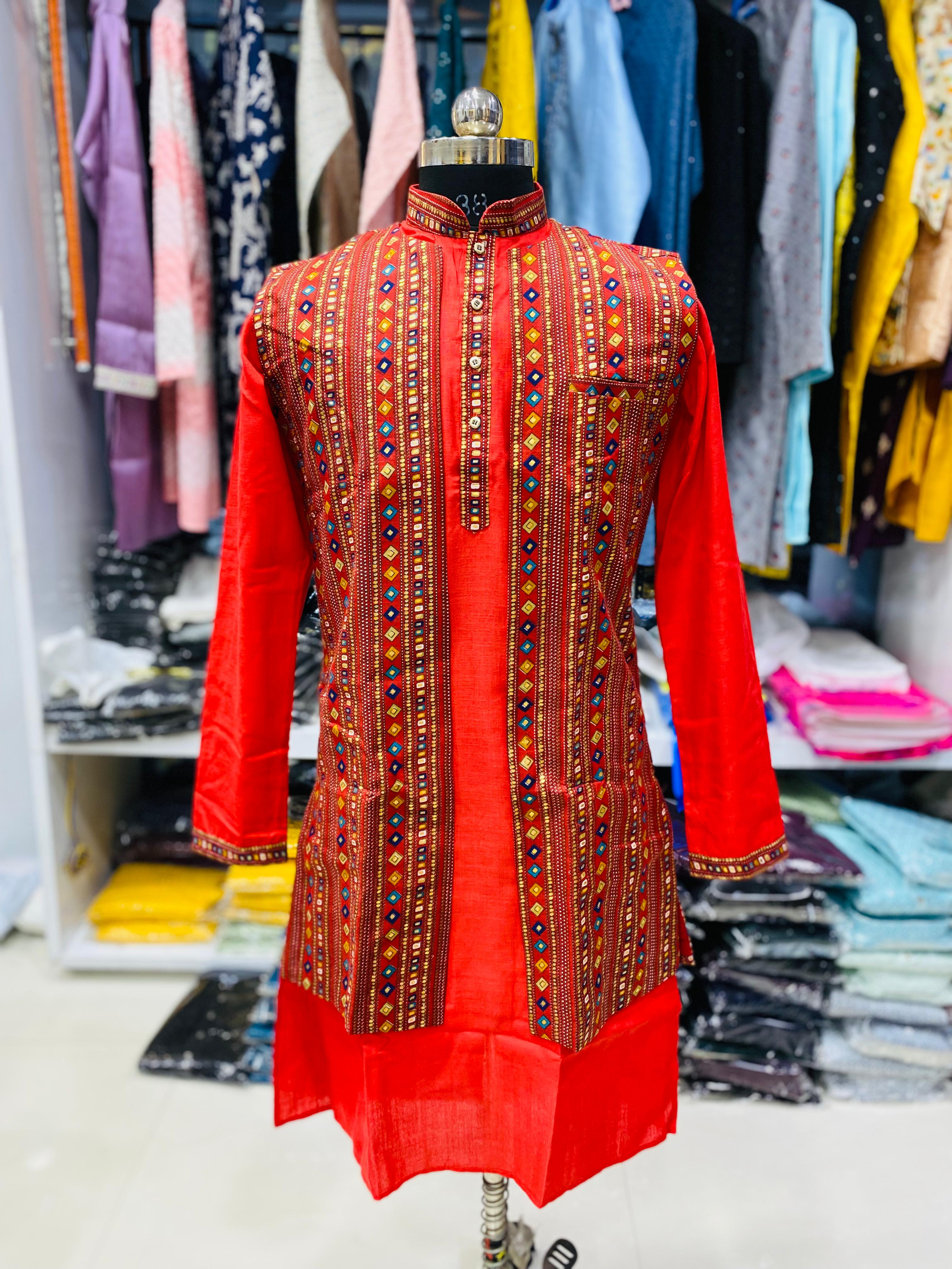 INDO WESTERN STYLE KURTA FOR MEN'S