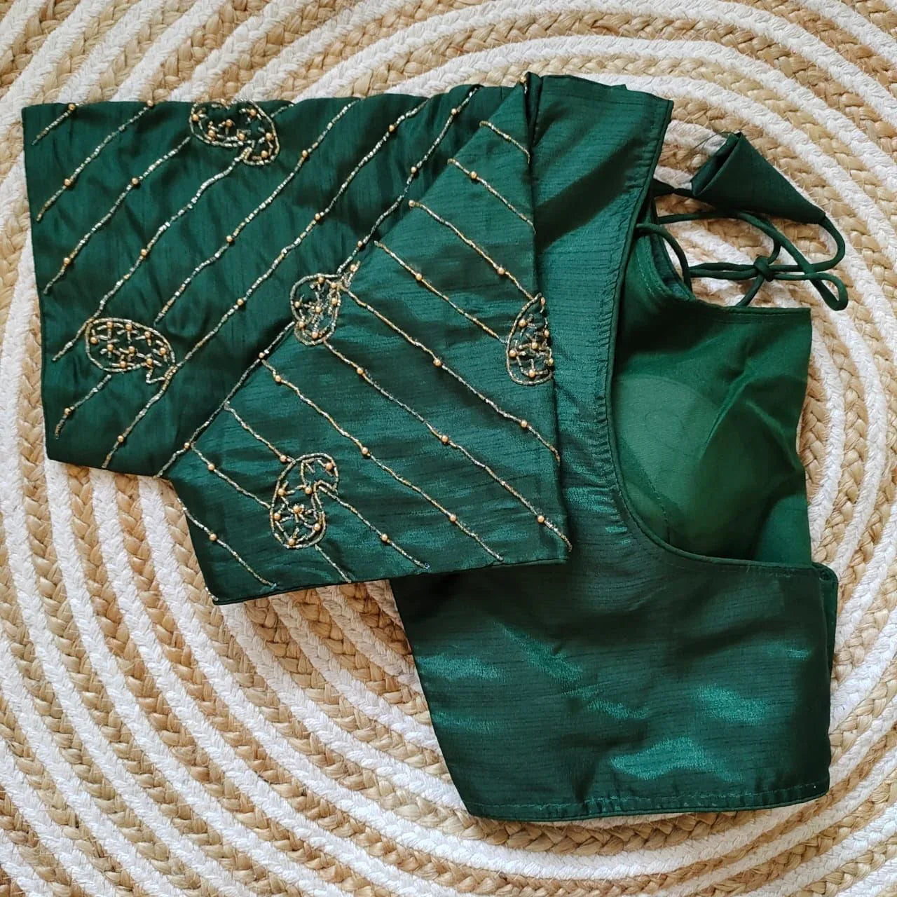 Beautiful Designer Handcrafted Blouse - Anant Exports