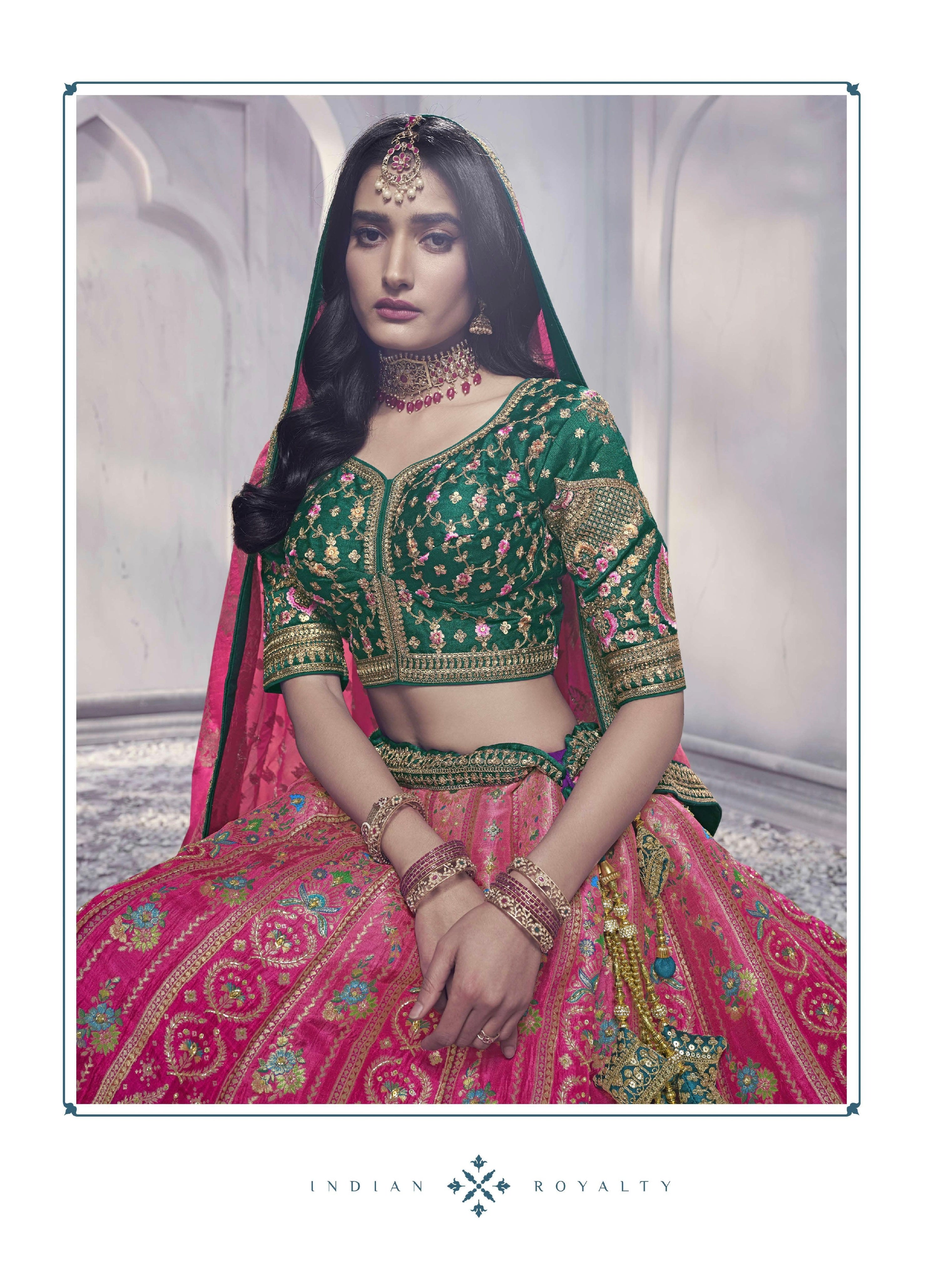 Designer Wedding Wear Latest Bridal Lehenga Choli