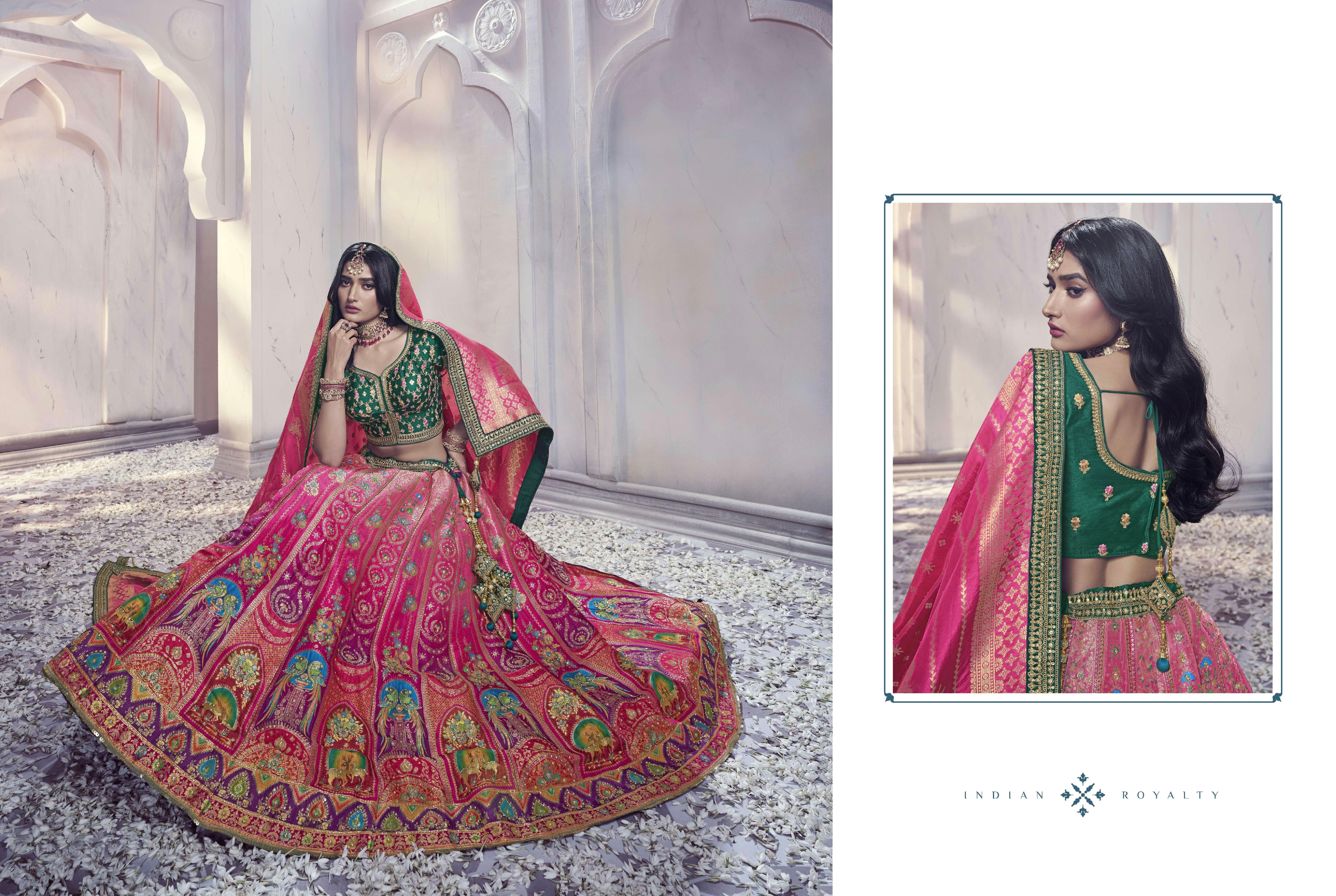 Designer Wedding Wear Latest Bridal Lehenga Choli