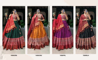 Trending Navaratri Lehenga Choli Collection dno 1686 - Anant Exports
