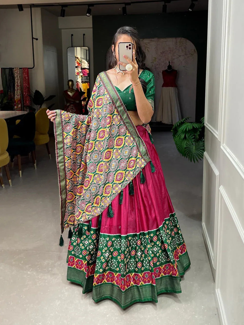 Beautiful Designer Navratri Garba Lehenga Choli - Anant Exports
