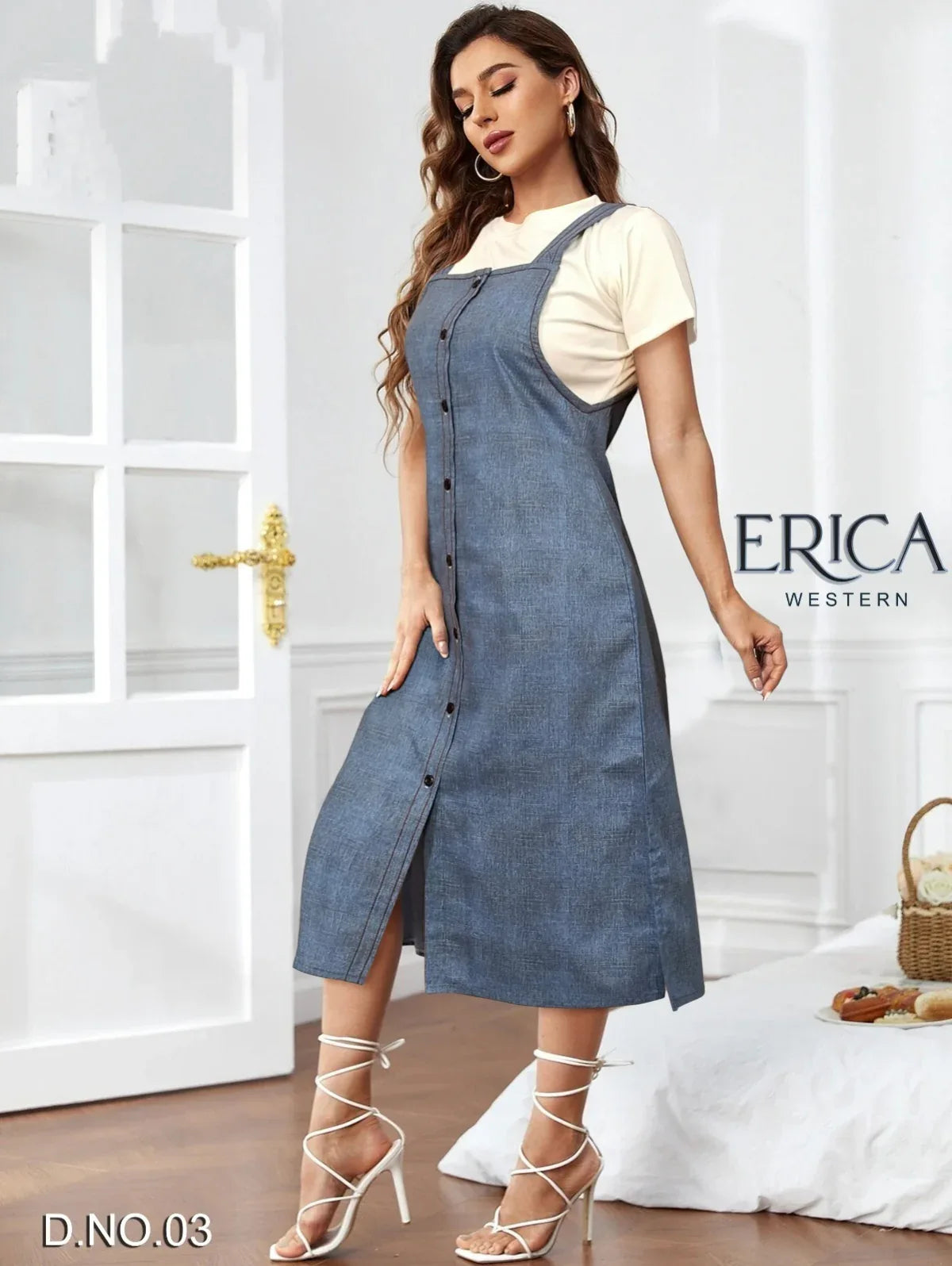 Beautiful Cotton Erica Western outfit - Anant Exports
