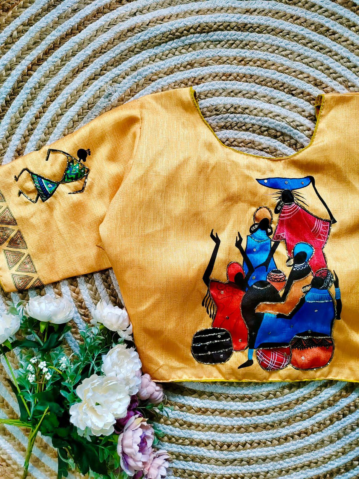 Beautiful Designer Decent Print Blouse - Anant Exports
