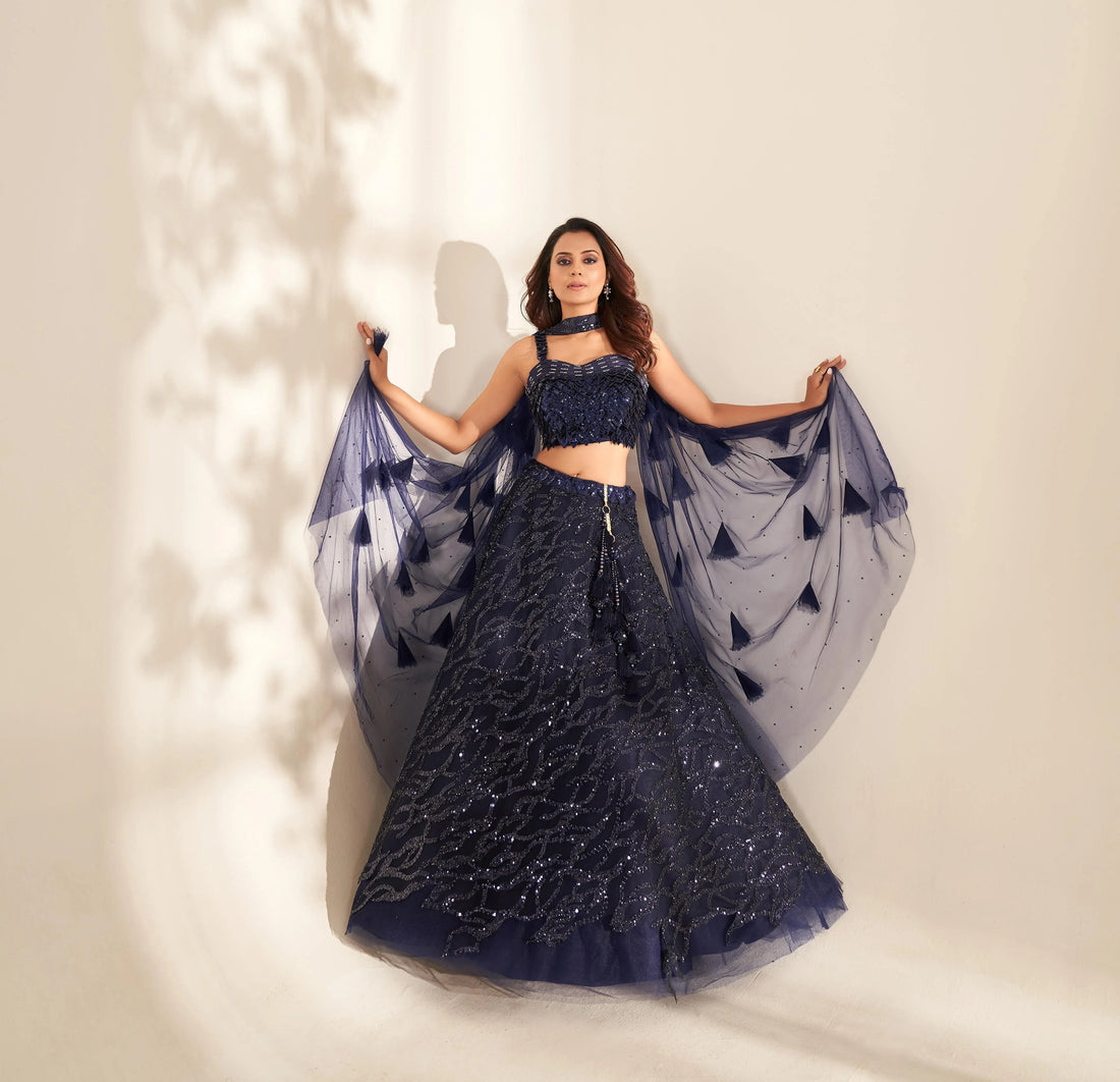 Beautiful Designer Occasion Wear Latest Handwork Lehenga Choli