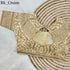 Part Wear Gold Jari With Rainbow 4 Sequence Heavy Embroidery Work Blouse - Anant Exports