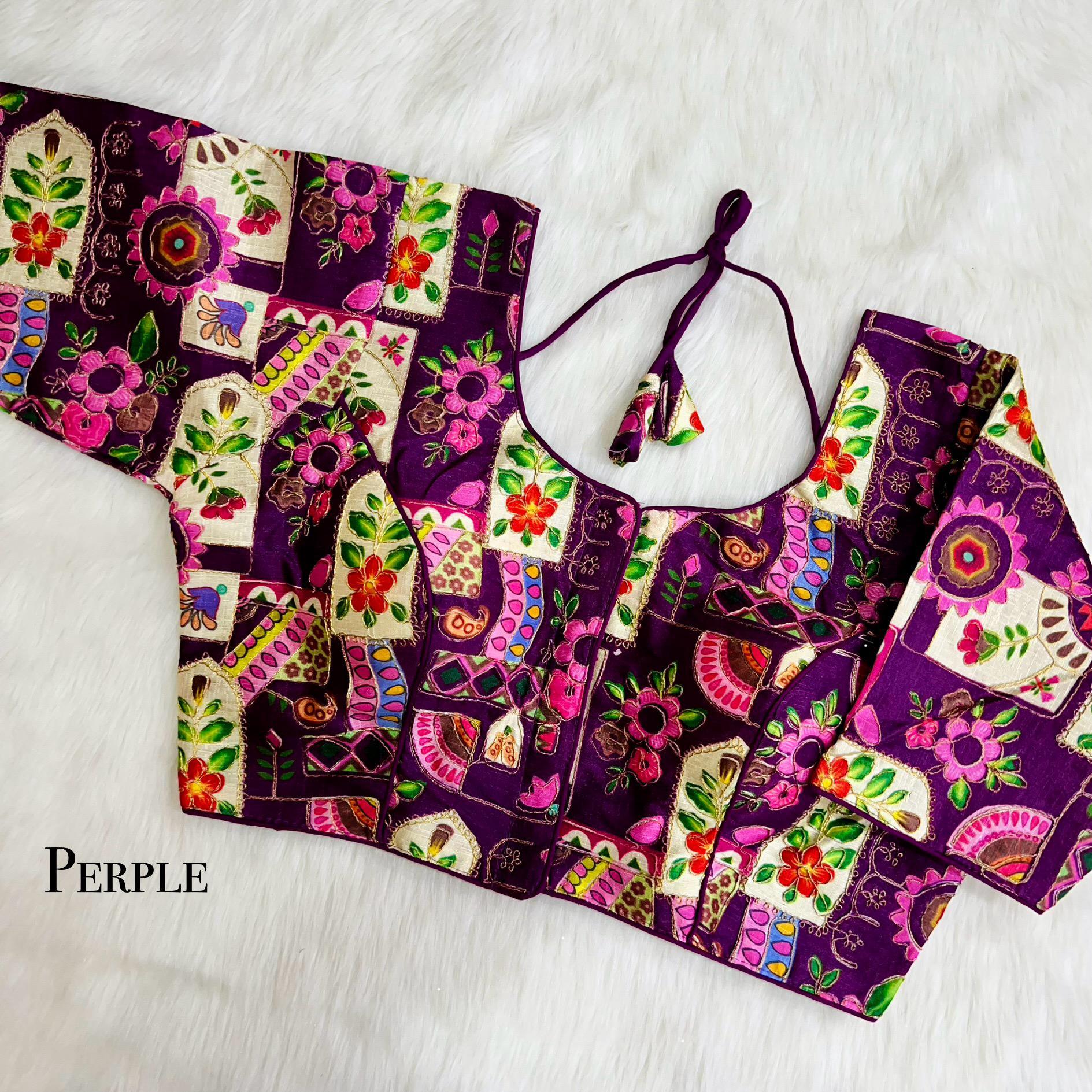 Beautiful Partywear Occasions Blouse Collection - Anant Exports