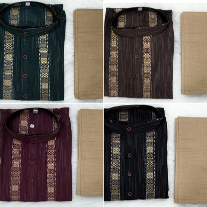 Occasion Special Couple combo of Kurta with Pajama &amp; Kurti with Pants &amp; Dupatta Dress - Anant Exports