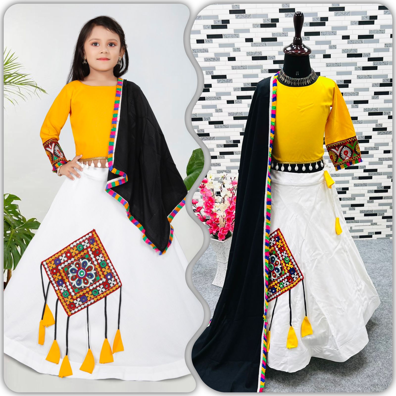 Kids Traditional Navratri Lehenga Choli