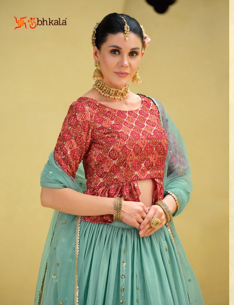 Beautiful Girly Vol 23 Shubhkala Georgette Readymade Lehenga Choli D.no.2234