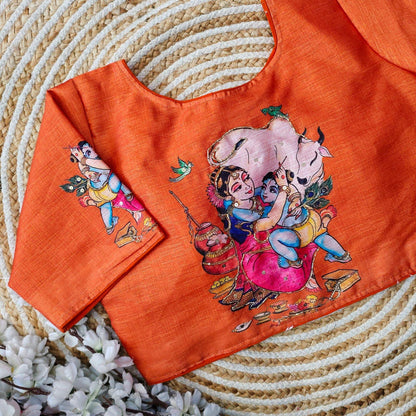 Beautiful Handcrafted all over Blouse - Anant Exports
