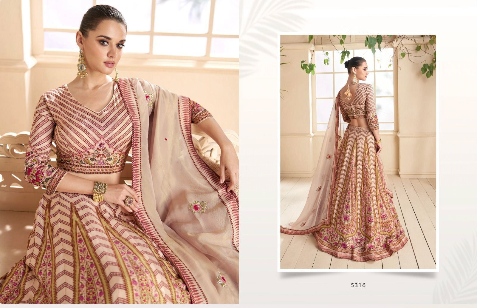 Sayuri Designer Rangoli Georgette Lehenga Choli D.no.5316