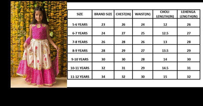 Designer Party Wear Kids Crop Top &amp; Plazzo Dress - Anant Exports