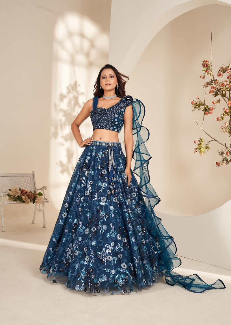 Beautiful Designer Occasion Wear Latest Handwork Lehenga Choli