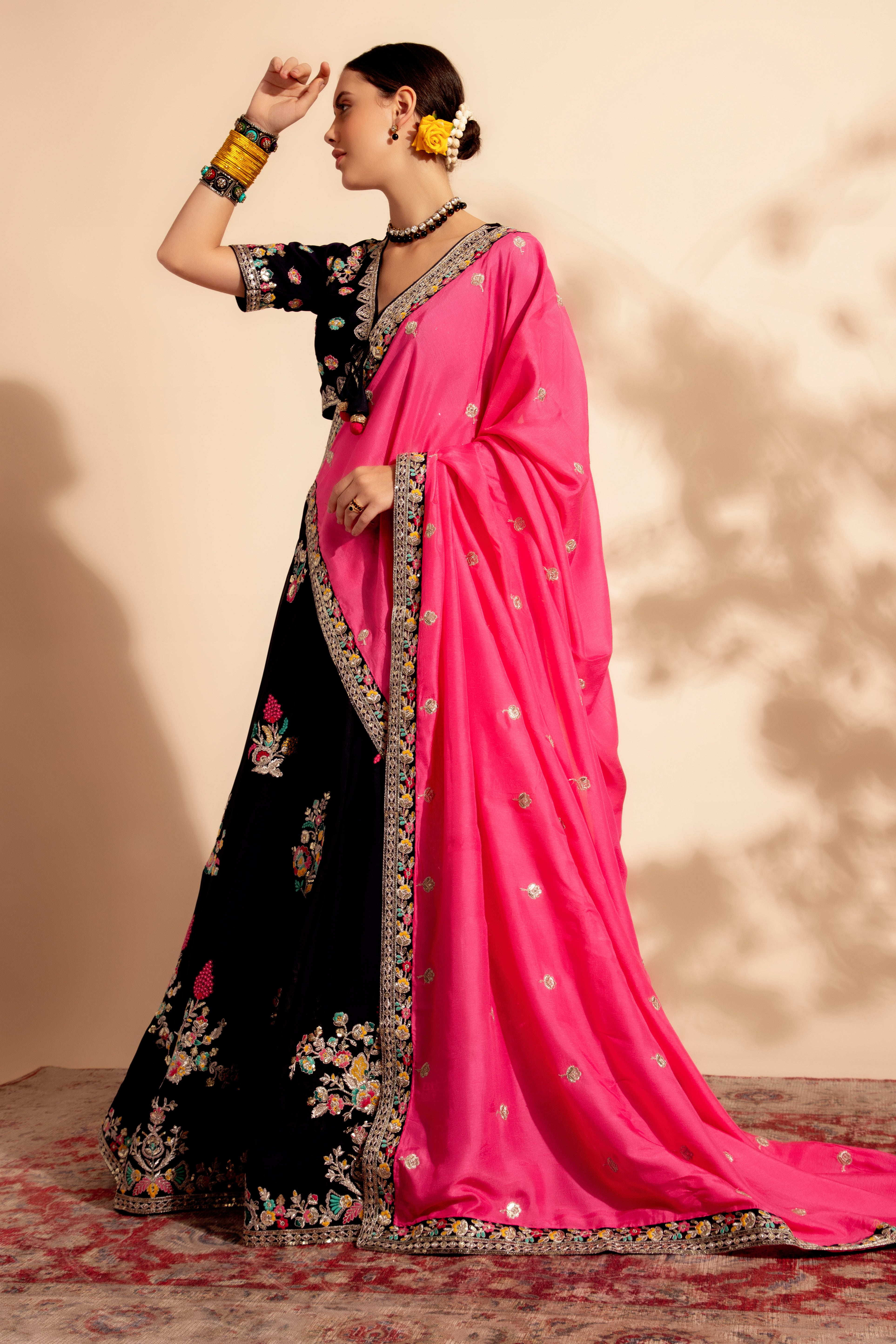 lehenga choli design for ladies