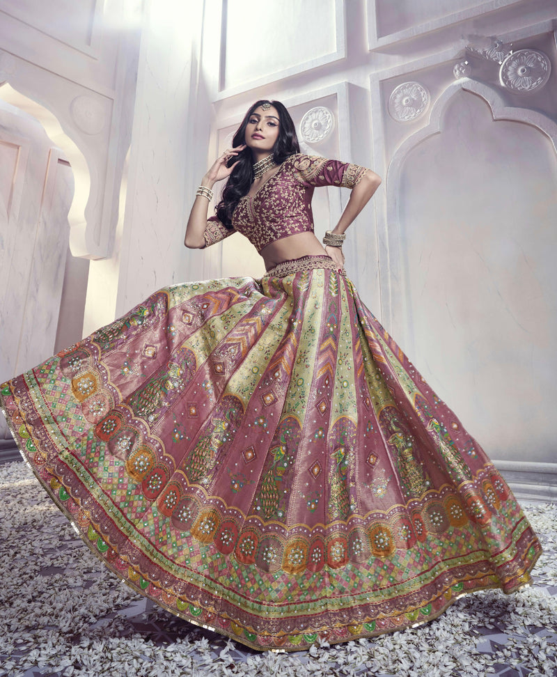 Designer Wedding Wear Latest Bridal Lehenga Choli