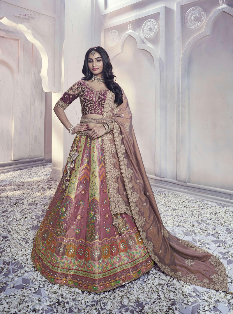 Designer Wedding Wear Latest Bridal Lehenga Choli