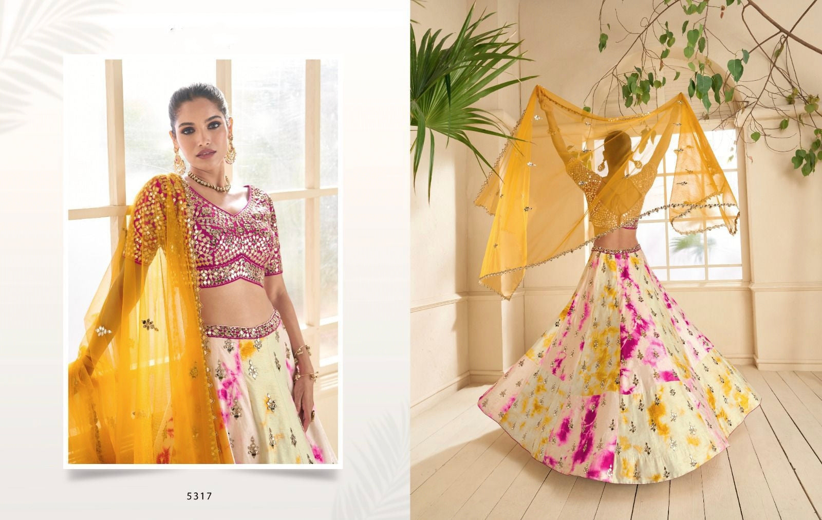 Sayuri Designer Rangoli Georgette Lehenga Choli D.no.5317
