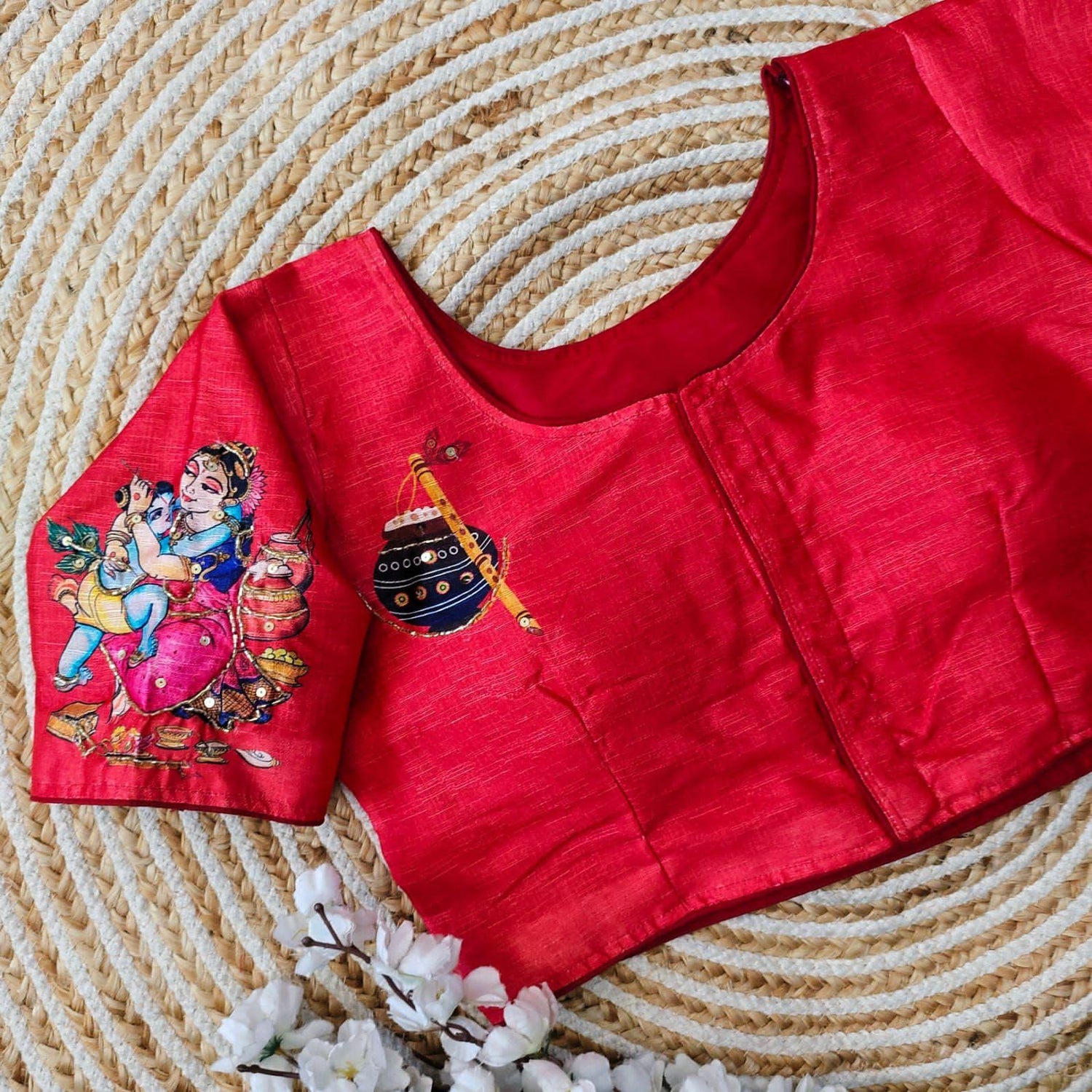 Beautiful Handcrafted all over Blouse - Anant Exports