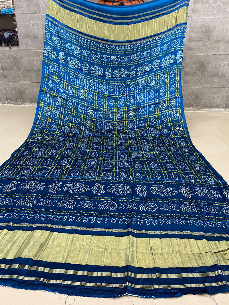 Designer Digital Print Gaji Modal Silk Duptta
