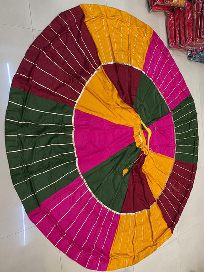 Party Wear Mutli Colour Reyon Lehenga Choli - Anant Exports