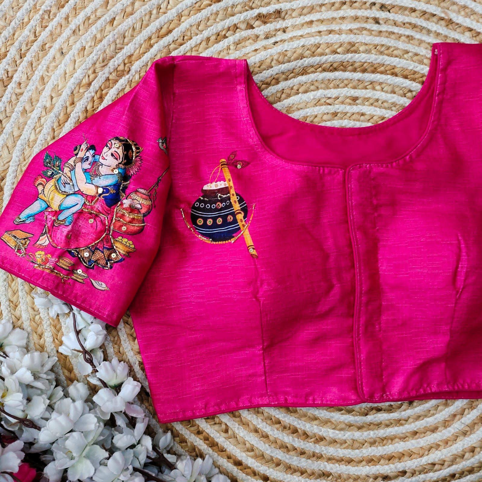 Beautiful Handcrafted all over Blouse - Anant Exports
