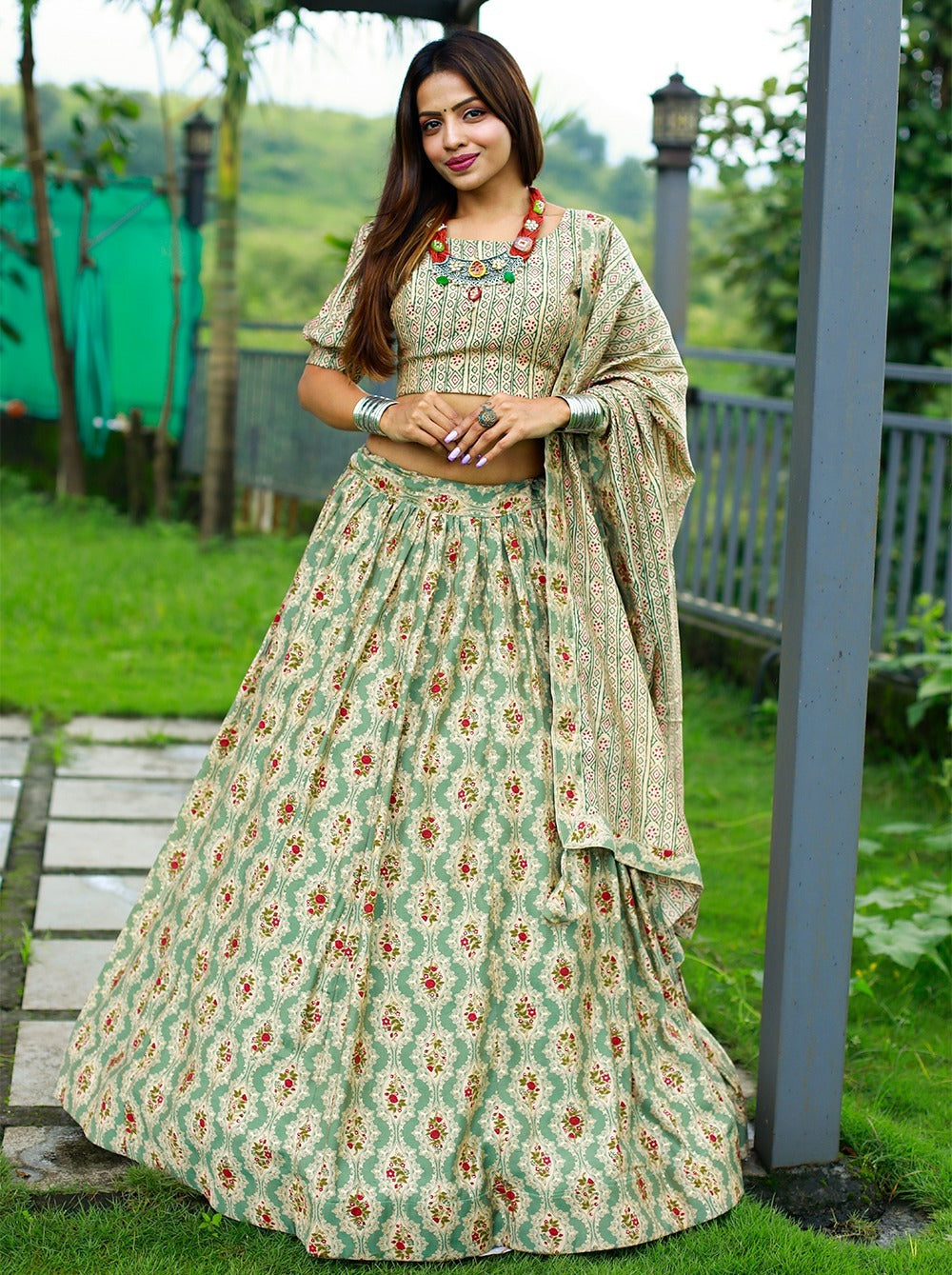 Navratri Special Traditional Looks For Lehenga choli Dno 1631