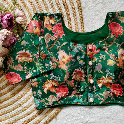 Beautiful Designer Decent Print Blouse - Anant Exports