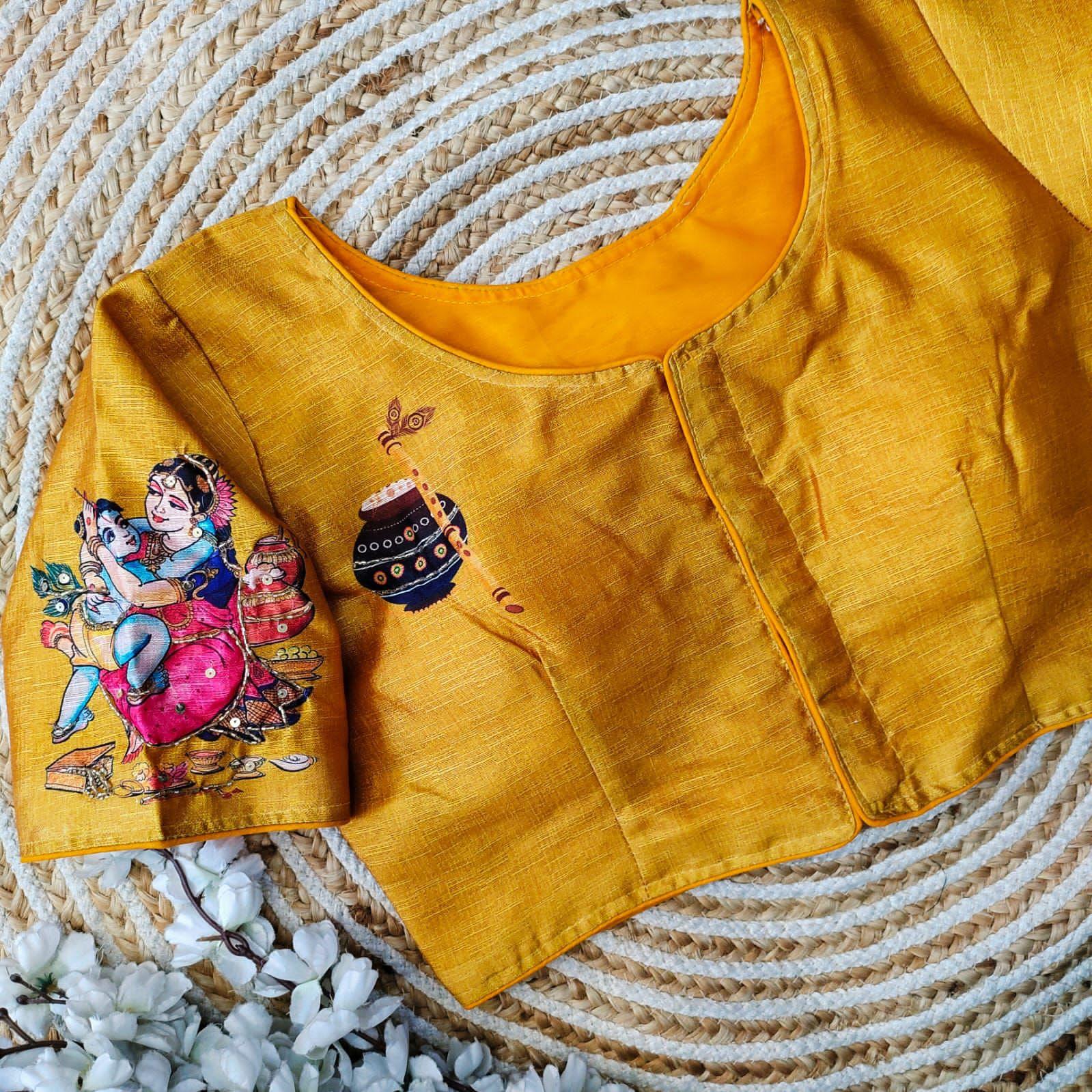 Beautiful Handcrafted all over Blouse - Anant Exports